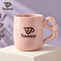 Tavinna Blush Bloom Ceramic Mug image 1