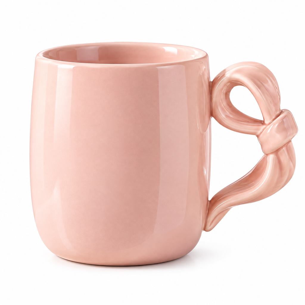 Tavinna Blush Bloom Ceramic Mug image 4