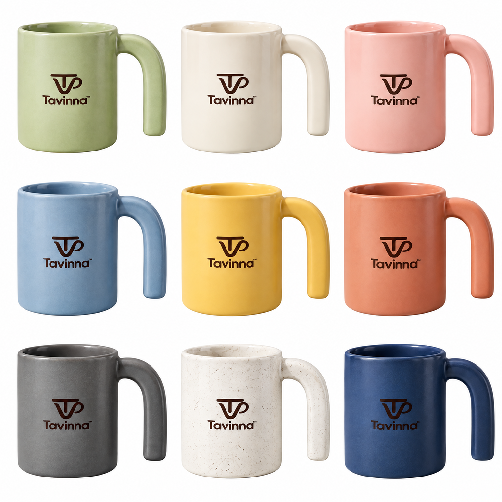 Tavinna Sage Ripple Coffee Mug image 5