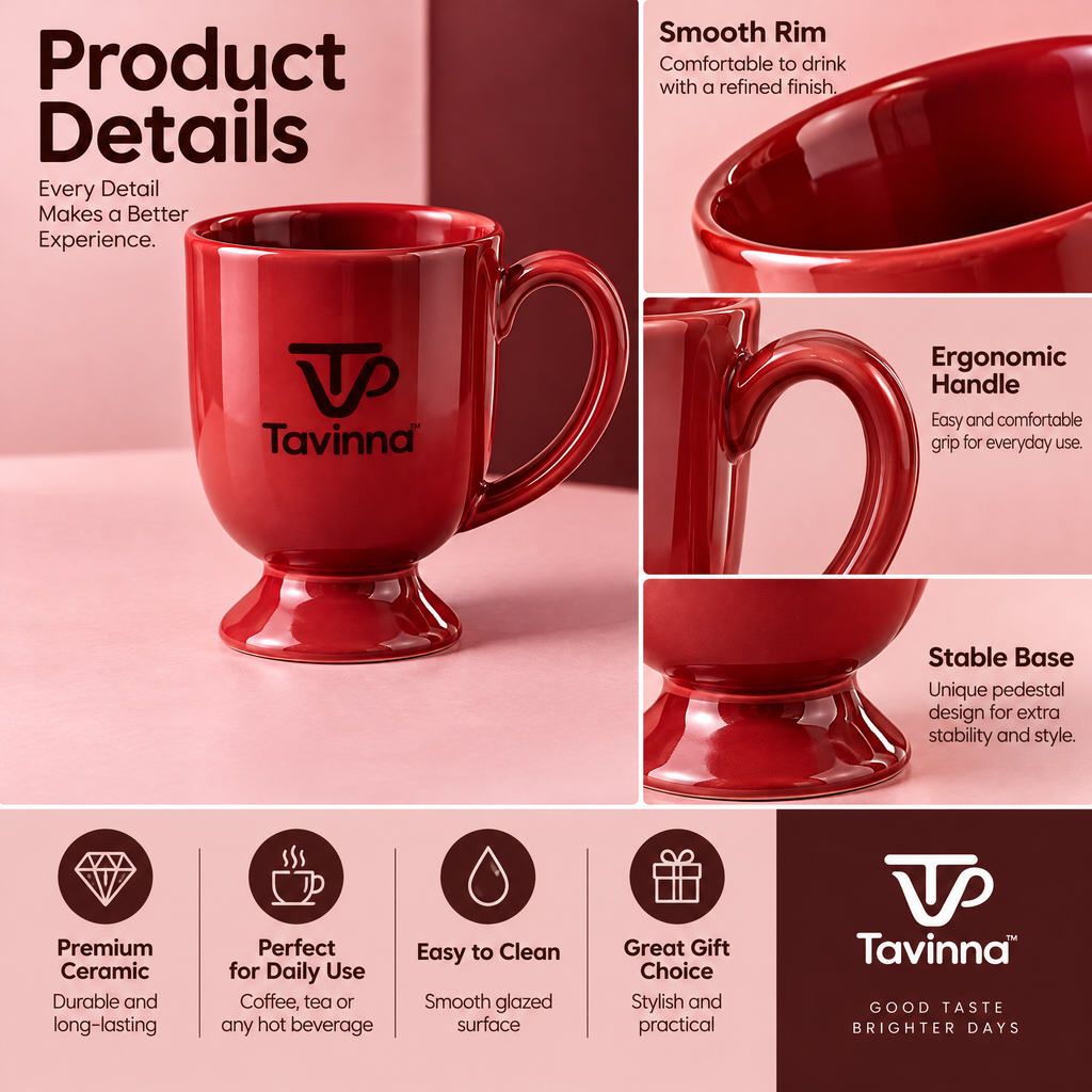 Tavinna Powder Blue Calm Mug image 3