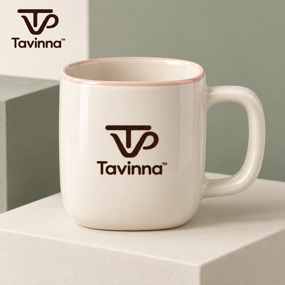 Tavinna Rose Clay Statement Mug image 1