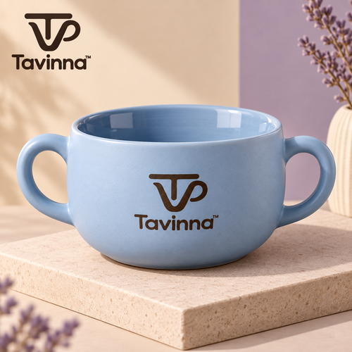 Tavinna Olive Meadow Ceramic Mug image 1