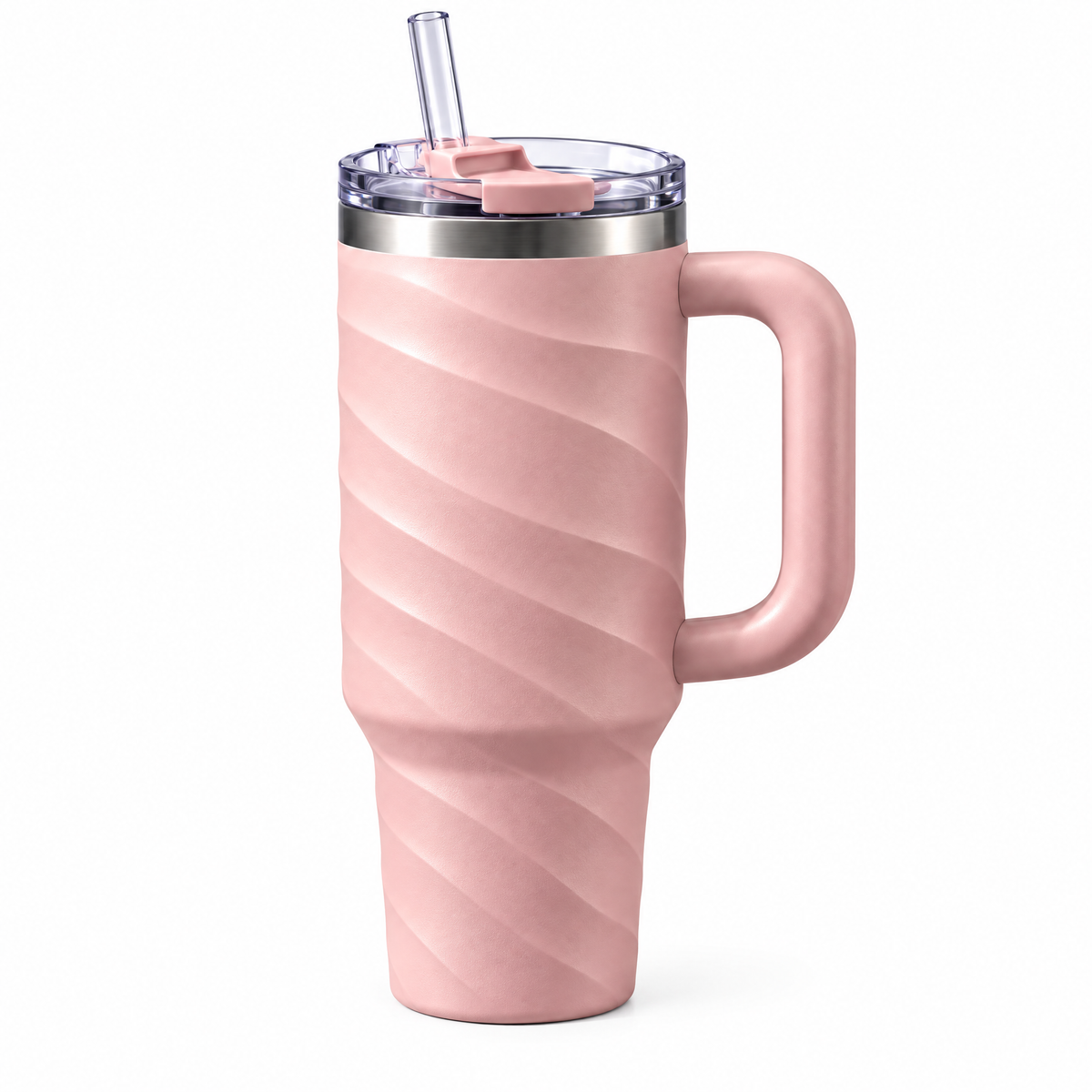 Blush pink tumbler product view