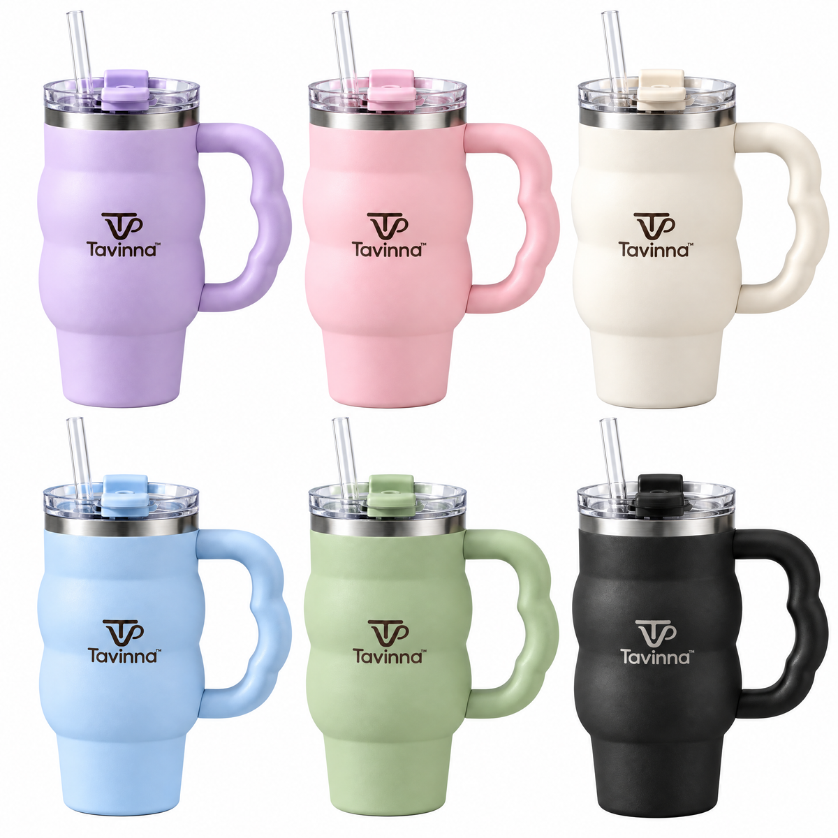 Tavinna Lilac Cloud Handle Tumbler image 5