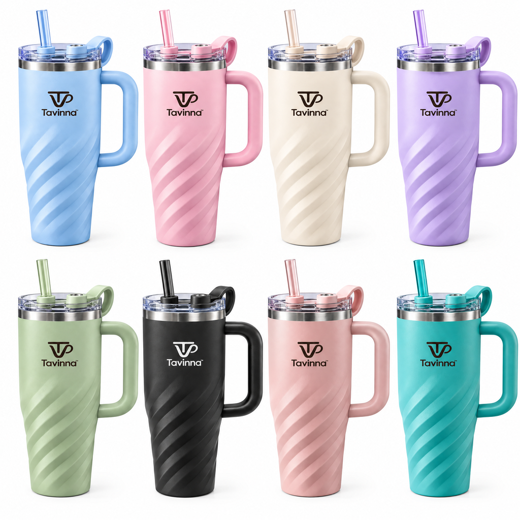 Tavinna Misty Blue Everyday Tumbler image 5