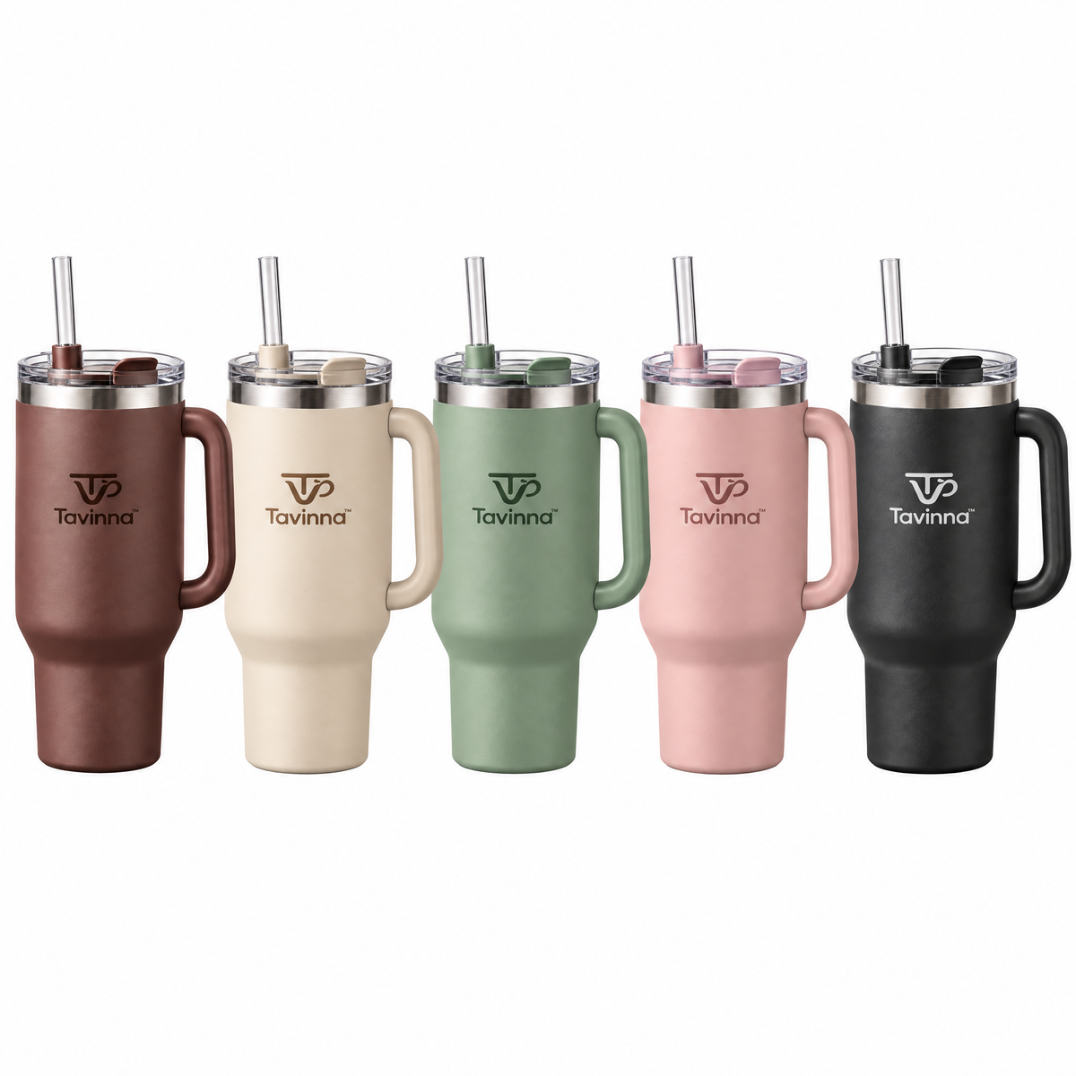 Tavinna Midnight Graphite Insulated Tumbler image 5